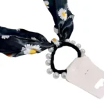 Colet perla con caida 31cm - Paq x 12 unid