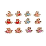 Clip de cabello metal – Paq x 12 unid