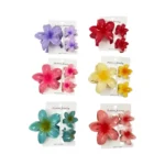 Clip Flor Hawaiana – Paq x 6 Sets