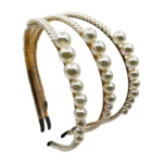 Vincha con Perla – Paq x 12 unidades