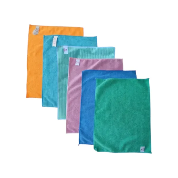 Toalla microfibra colores – Paq x 12 unid 30*40cm