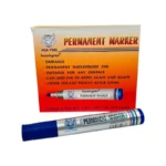 Marcador Permanente Azul x12 Pcs