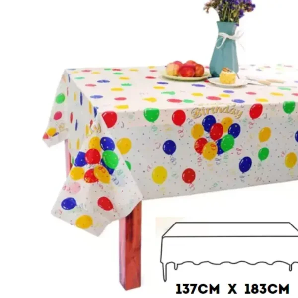 Mantel de mesa Happy Birthday