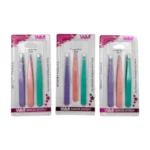 Set pinzas de depilación – Paq x 12 cartillas