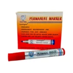Marcador Permanente Rojo x12 Pcs