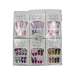 Úñas postizas – Paq x 12 unid