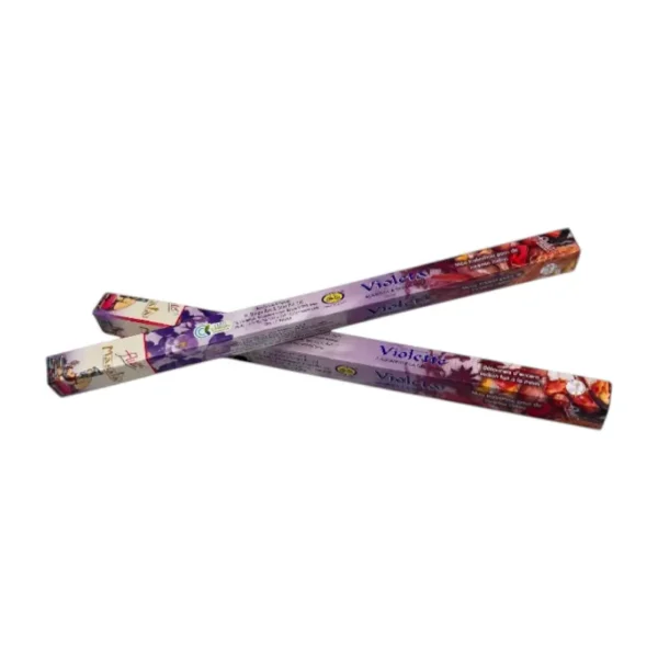 Incienso Chico Violeta – Box x 25 paq