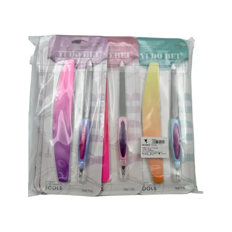 Set de Lima y Cortacuticulas – Paq x 12 unid