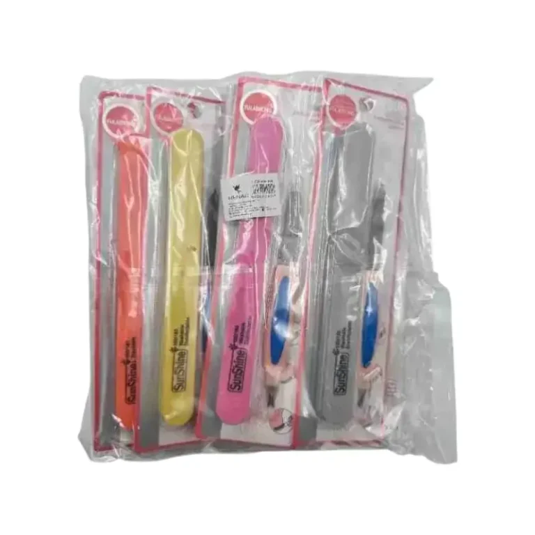 Set Limas con Cortacuticulas – Paq x 12 unid