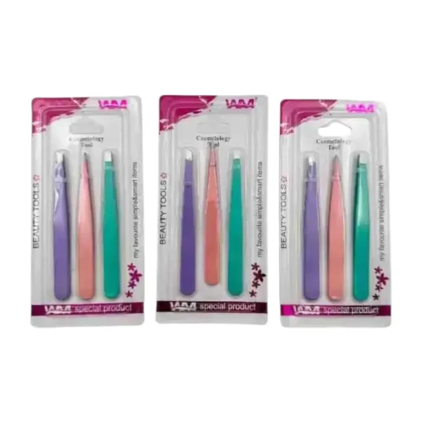 Set pinzas de depilación – Paq x 12 cartillas