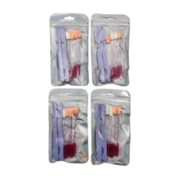 Cepillos para pestañas y cejas – Paq x 12 unid