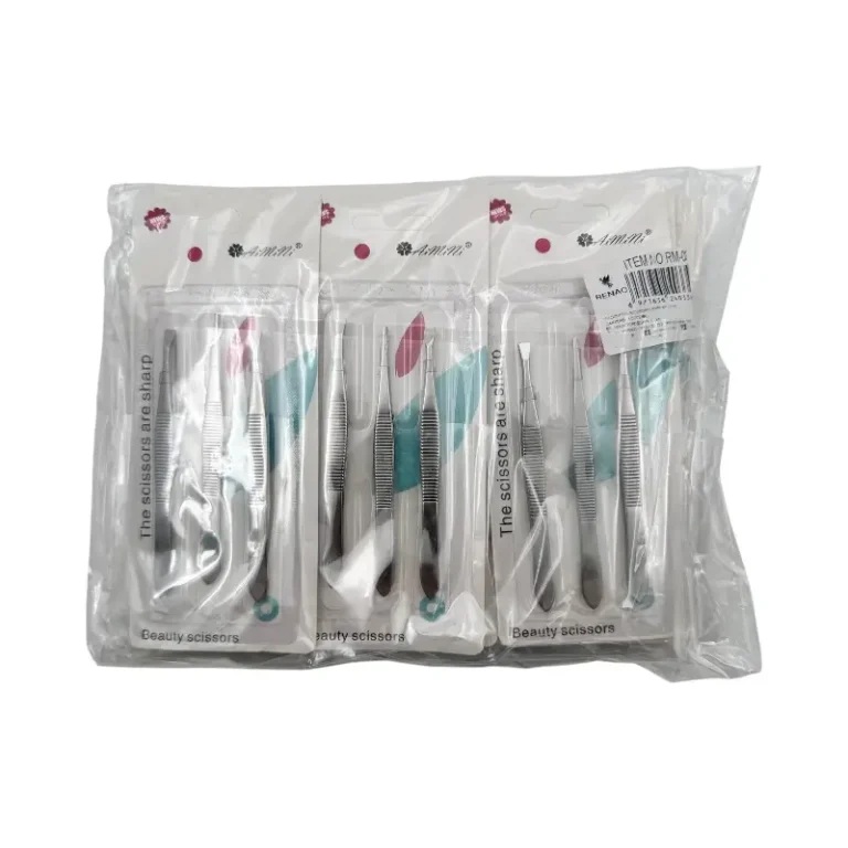 Set pinzas de depilación – Paq x 12 cartillas