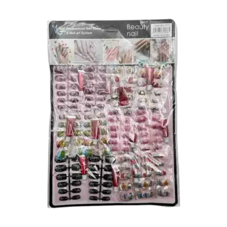 Uñas postiza por plancha