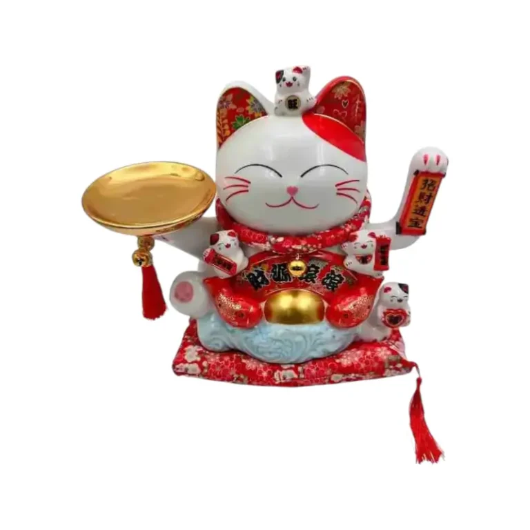 Gato de la suerte grande