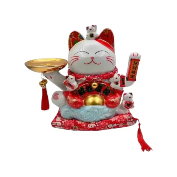 Gato de la suerte grande