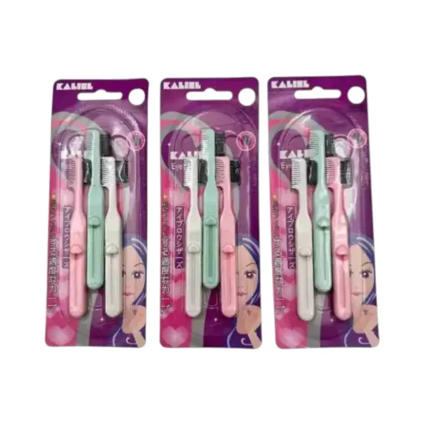 Cepillo y perfilador de cejas – Paq x 12 cartillas