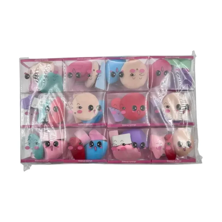 Set Esponjas maquillaje – Paq x 12 unid