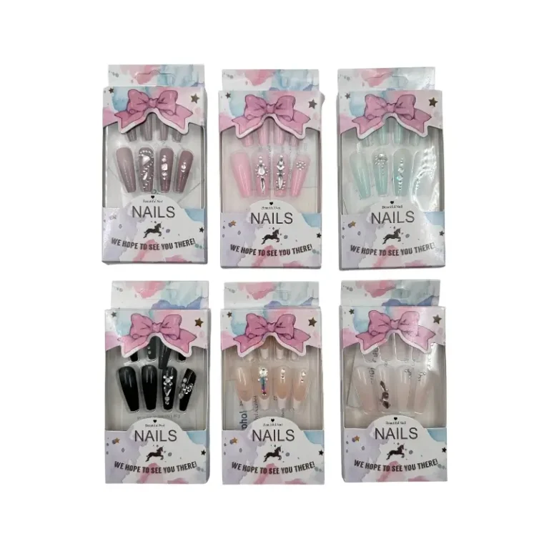 Úñas postizas – Paq x 12 unid