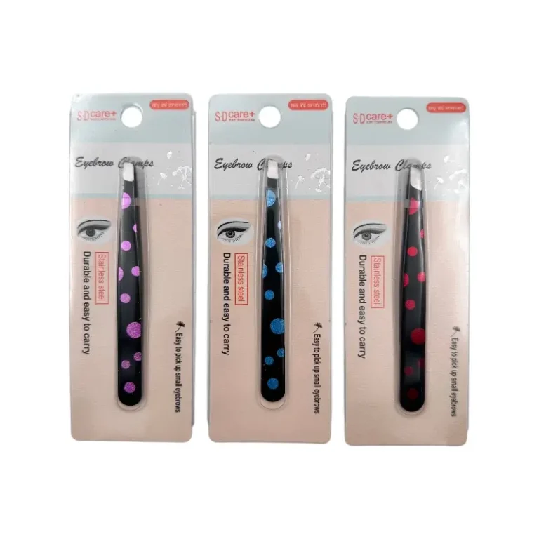 Pinza depilación – Paq x 12 unid