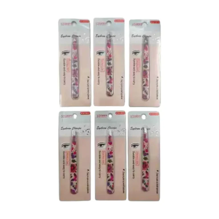 Pinza depilación – Paq x 12 unid