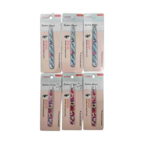 Pinza depilación – Paq x 12 unid