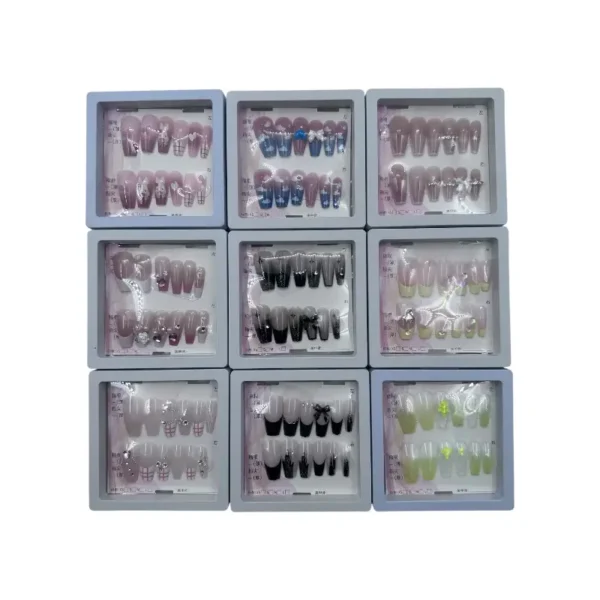 Úñas postizas – Paq x 12 unid