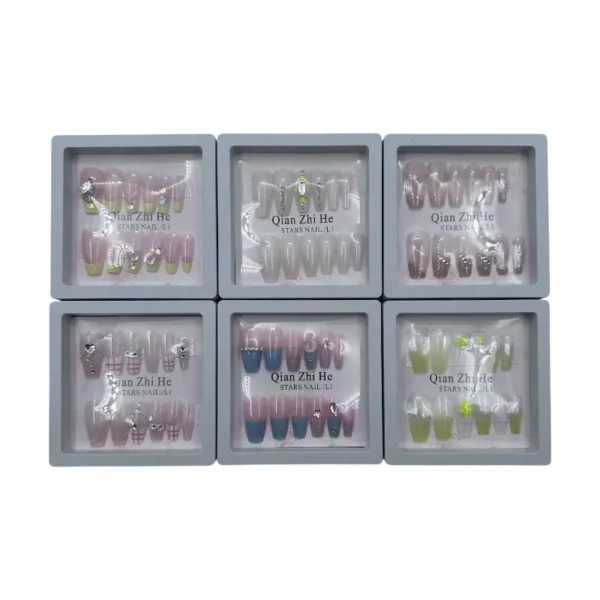 Úñas postizas – Paq x 12 unid