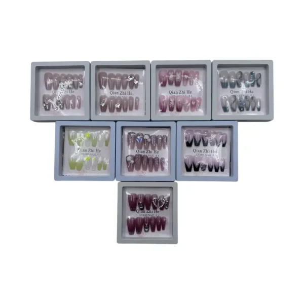 Úñas postizas – Paq x 12 unid