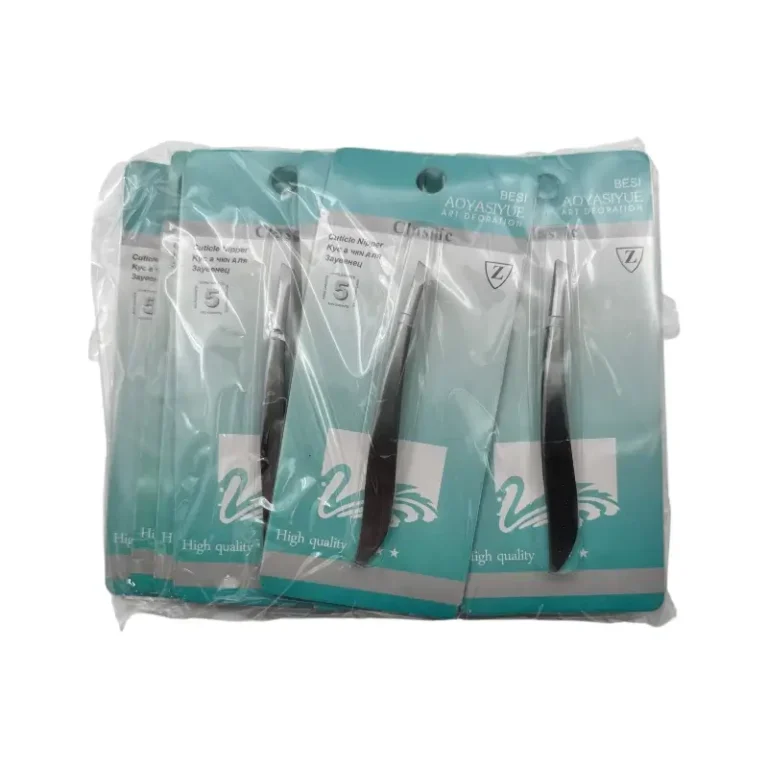 Pinza decoración uñas – Paq x 12 unid