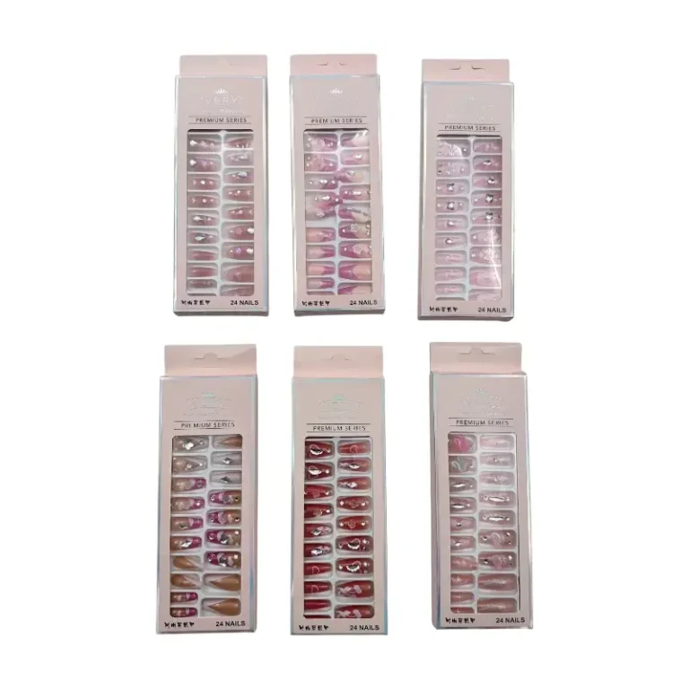 Úñas postizas – Paq x 12 unid