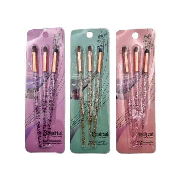 Set Brochas maquillaje – Paq x 12 unid