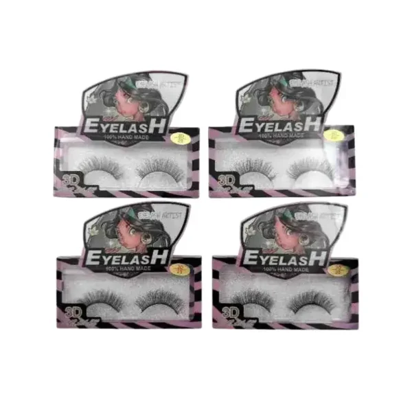 Pestañas postizas – Paq x 12 unid