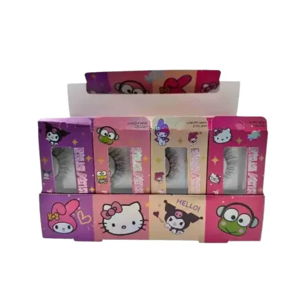 Pestañas postizas tira – Box x 24 unid