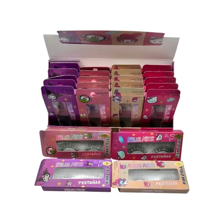 Pestañas postizas tira – Box x 24 unid