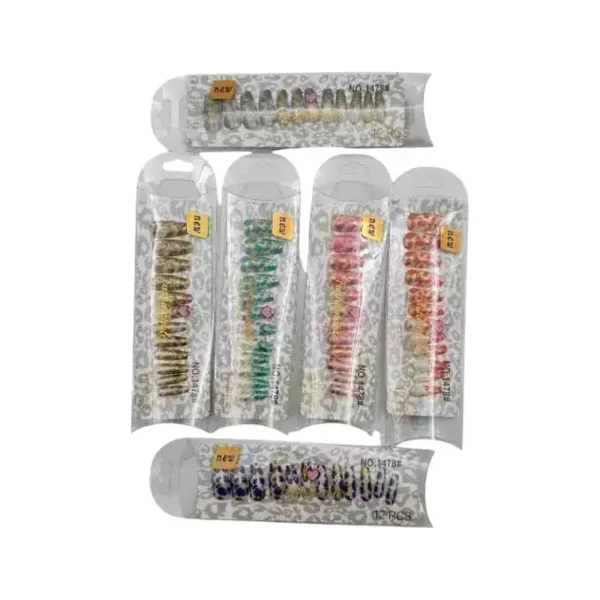 Úñas postizas – Paq x 12 unid