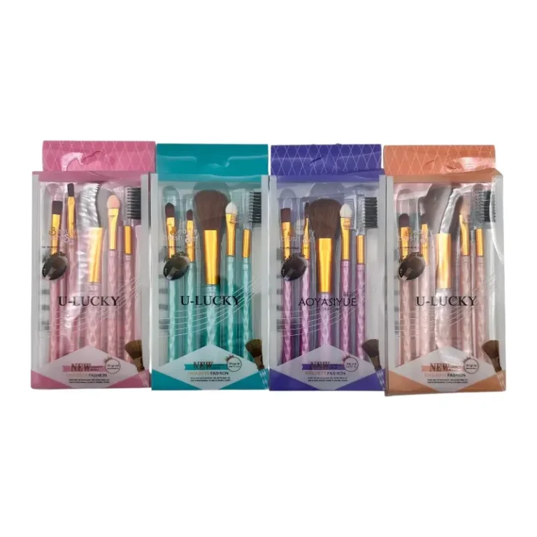 Set Brochas maquillaje – Paq x 12 unid