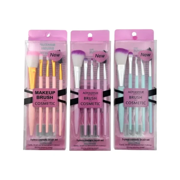 Set Brochas maquillaje – Paq x 12 unid