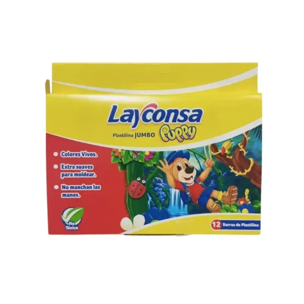 Plastilina jumbo puppy Layconsa