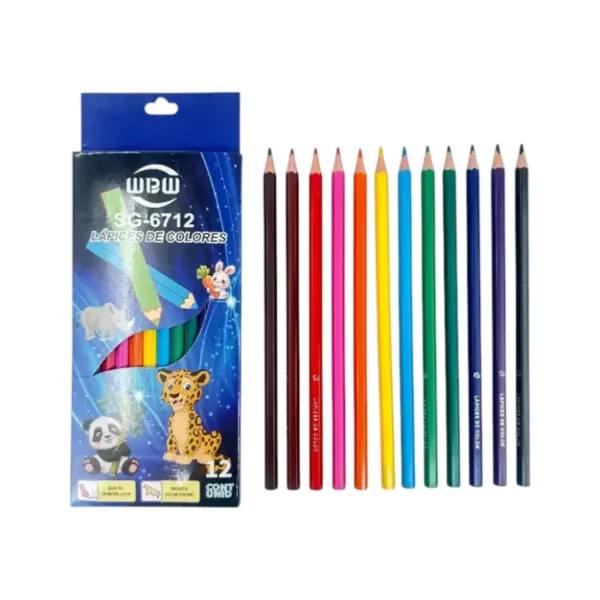 Colores de 12 Unid – Pqt x12 sets