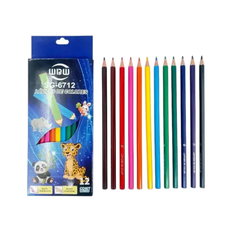 Colores de 12 Unid – Pqt x12 sets