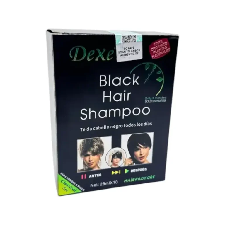 Shampoo Colorante Negro – Box de 10 Pcs