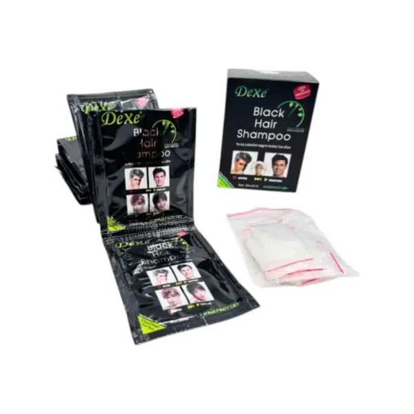 Shampoo Colorante Negro – Box de 10 Pcs