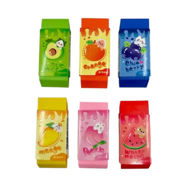 Borrador Frutas – Box x24 Pzs