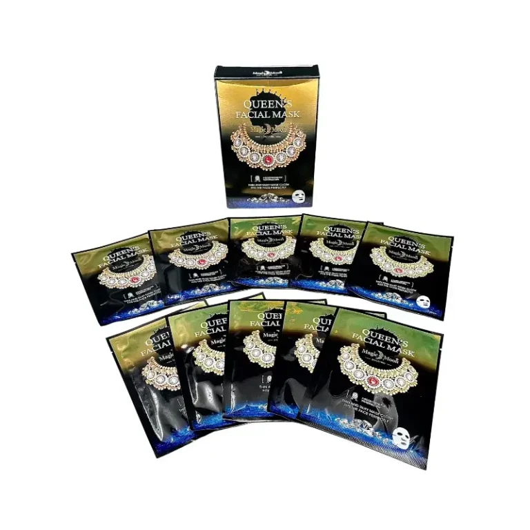 Mascarilla facial para reynas – Box x 10 unid