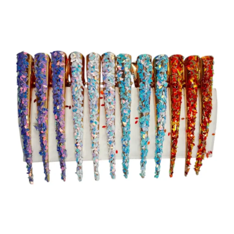 Gancho pico pato dorado – Paq x 12 unid