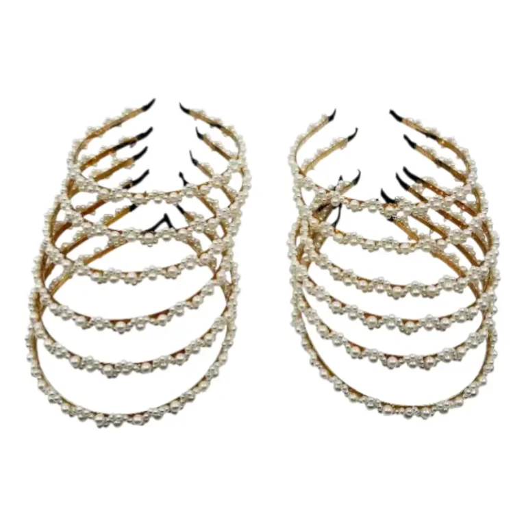 Vincha con Perla – Paq x 12 unidades