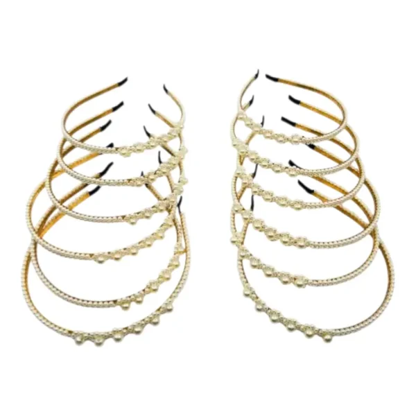 Vincha con Perla – Paq x 12 unidades