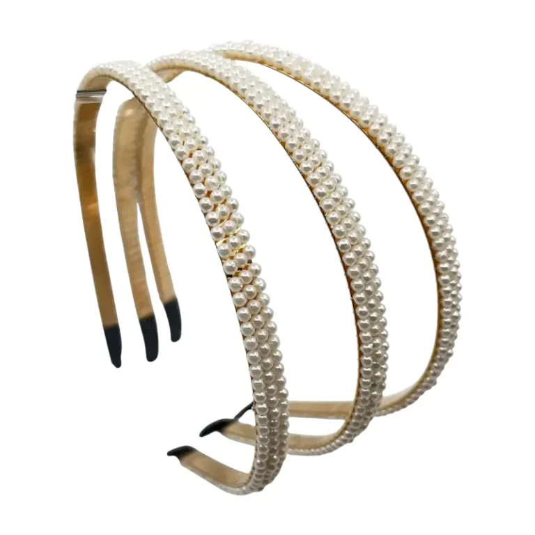 Vincha con Perla – Paq x 12 unidades