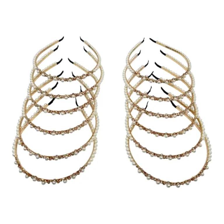 Vincha con Perla – Paq x 12 unidades