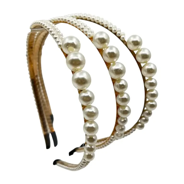 Vincha con Perla – Paq x 12 unidades